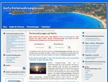 Tablet Screenshot of korfu-ferienwohnungen.com